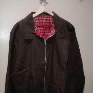 Harrington Bomber Jacket X-Large Brown